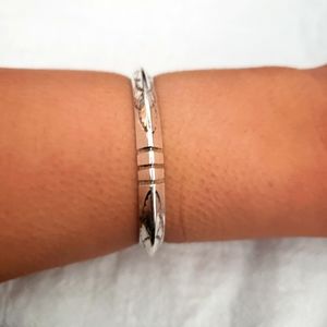 Vintage Sterling Silver Cuff Bracelet